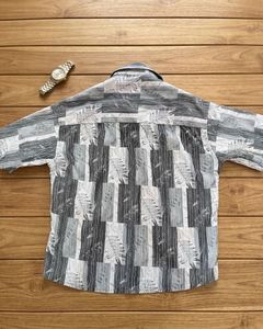 Men's Short Sleeve Printed Shirt