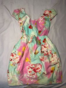 Floral Print Summer Dress