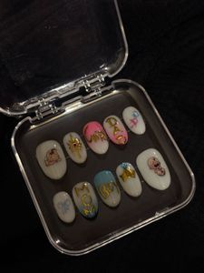 Cute Baby Shower Press-On Nails