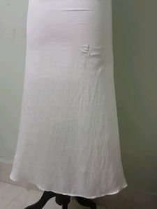 Elegant White Slip Dress