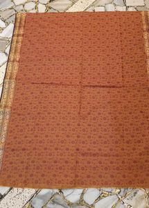 Orange BANARSI SILK SUIT