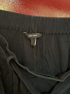 Comfortable Black Wide-Leg Pants