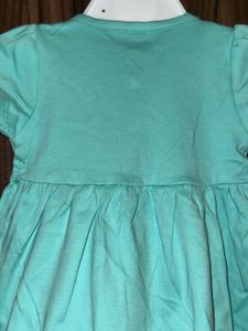 Cute Teal "Happy One" Dress