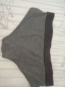 jockey Men's Grey Branded Briefs