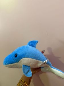 Blue Dolphin Plush Soft Toy