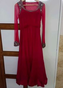 Elegant Rose Ethnic Gown