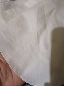 Classic White Button-Up Shirt