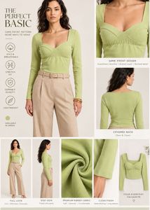 Green Padded Top