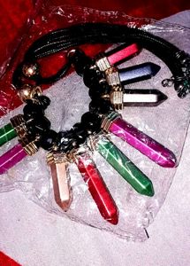 Colorful Crystal Pendant Necklace