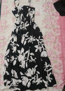 Floral Print Maxi Dress