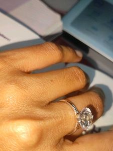 Sparkling Solitaire Ring