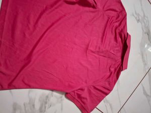 Pink Polo T-Shirt