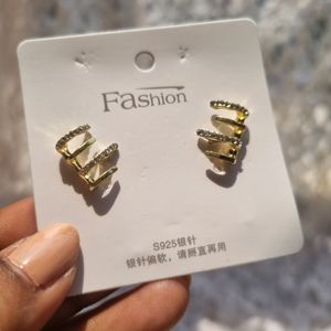 Multi Piercings Style Korean Aesthetic Earrings