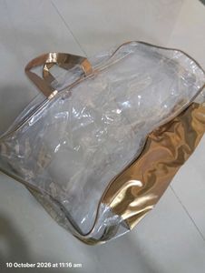 lehenga choli clear bag