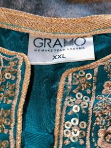 Beautiful embroidery kurta and garara