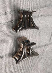 White Hair Clips - Pack of 2