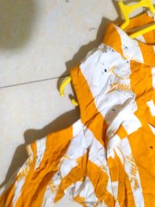 Yellow Co-ord Set | Top And Lower