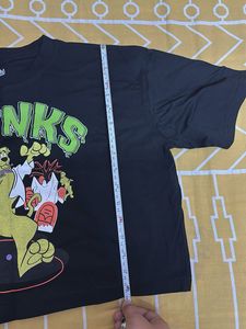 UNUSED Black Crop T-Shirt