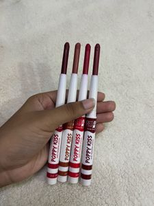 RED4 Seven Seas Poppy Kiss Non-Transfer Lipsticks