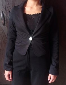 COMBO OF CUTE BLACK BLAZER &amp; SKIRT