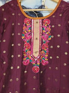banarasi Embroidered Kurta