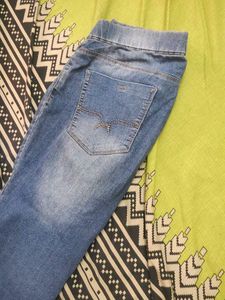 Light Wash Denim Jeans combo