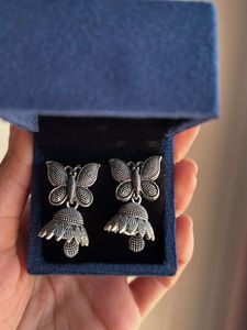 Butterfly Jhumka Earrings