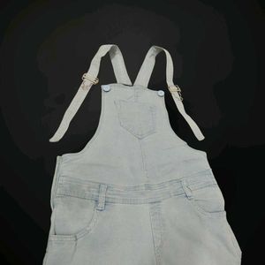 Light Wash Denim Overalls