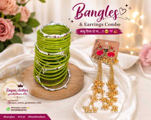 Bangles &amp; Earrings Combo Set