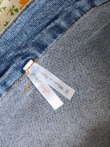 Women's Blue Denim Mini Skirt