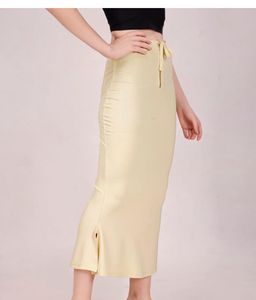 Elegant Beige Saree Petticoat