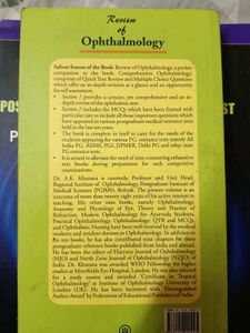 Review of Ophthalmology Book