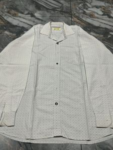 Men's Dotted Long Sleeve Shirt