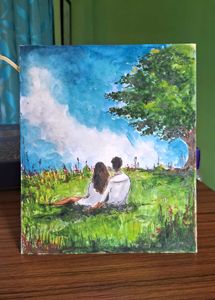 handmade Couple Painting