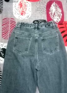 Stylish Wide Leg Denim Jeans