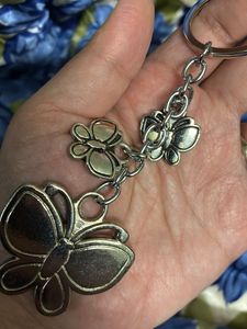 Butterfly Charm Keychain