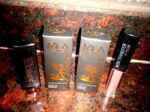 Mila Beauty & Bonjour Paris Lipsticks