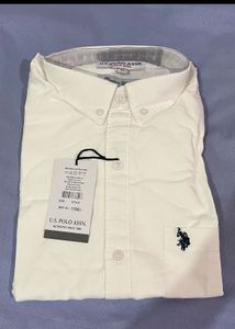 U.S. Polo Assn. Men's Green Button-Down Shirt