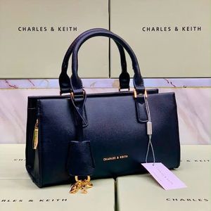 Charles & Keith Black Handbag
