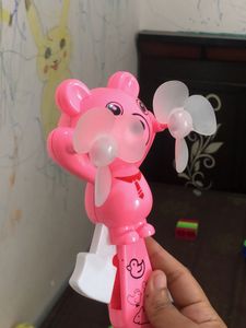 Cute Bear Mini Fan