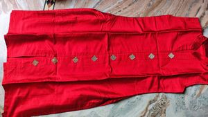 Elegant Red Kurta for Women