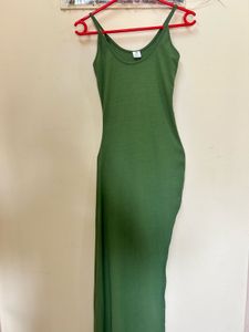 Olive Green Maxi Dress