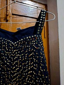 Navy Blue Embellished Maxi Dress💙 | Unused |