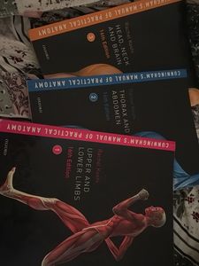 Cunningham's Anatomy Manuals Set