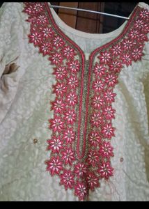 Elegant Embroidered Kurta Set