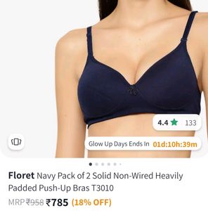 Padded Bra Pack Of 2 Nd One Free