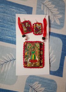 Terracotta Maa Durga Jwellery Set