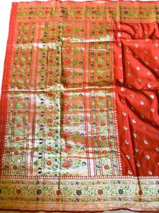 Pure Silk Paithani Banarasi