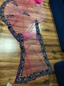 beautiful lehanga saree