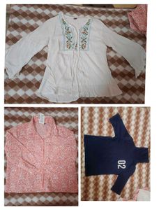Pack of 3 top and tunics